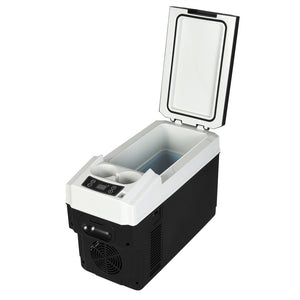Spector Portable Car Fridge 12V Mini Refrigerator Freezer Camping Travel Cooler-1996005384640401411