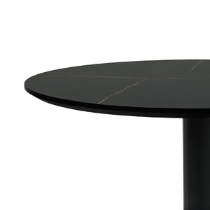 Levede Bar Table Swivel Gas Lift Counter Black-1975420496514256899