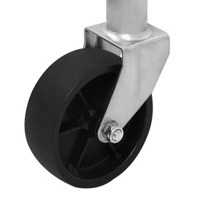 Jockey Wheel 6 Inch Swivel Swing Up-1973194053793222659