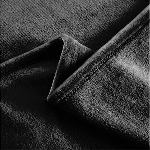 DreamZ 320GSM 220x160cm Ultra Soft Mink Black Single-1973194035933876227