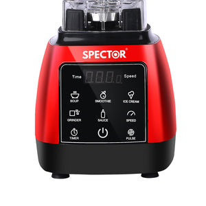 Spector 2L Commercial Blender Mixer Red-1973194013905391619