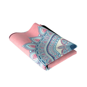 Centra Yoga Mat Foldable Non-Slip Exercise Pink-1973193794564263939