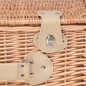 4 Person Picnic Basket Baskets Set Outdoor-1973193795319238659