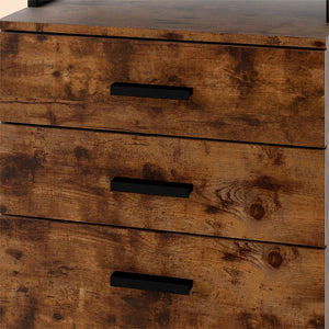 Levede Mobile File Cabinet 3 Drawers Home Office Desk-1996005511543263235