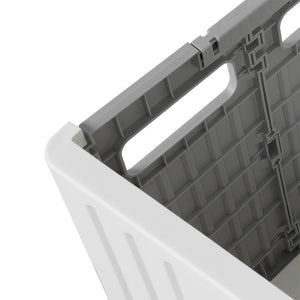 Folding Shopping Trolley Cart Portable Beige-1973193722061524995