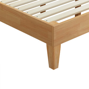Levede Queen Rubberwood Bed Frame-1973194032486158339