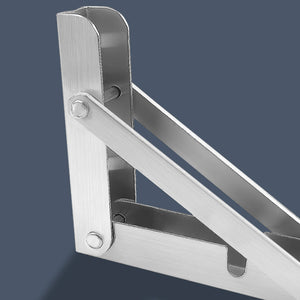 2Pcs 8" Folding Table Bracket Stainless-1973193883810664451