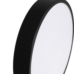 EMITTO 3-Colour Ultra-Thin 5CM LED Ceiling 36W Black-1973193950449766403