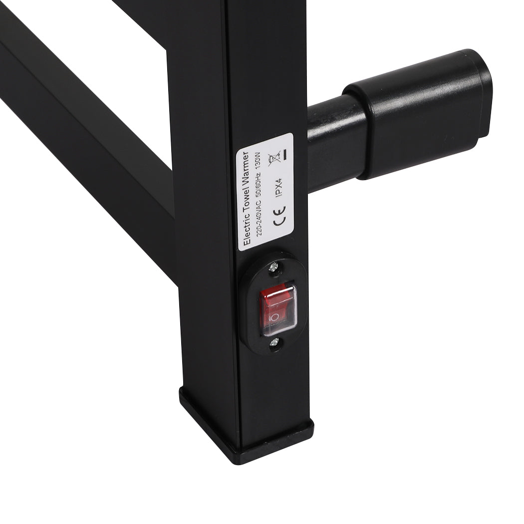 heated-towel-rail-warmer-rack-wall-mounted-black-1973193892169912323