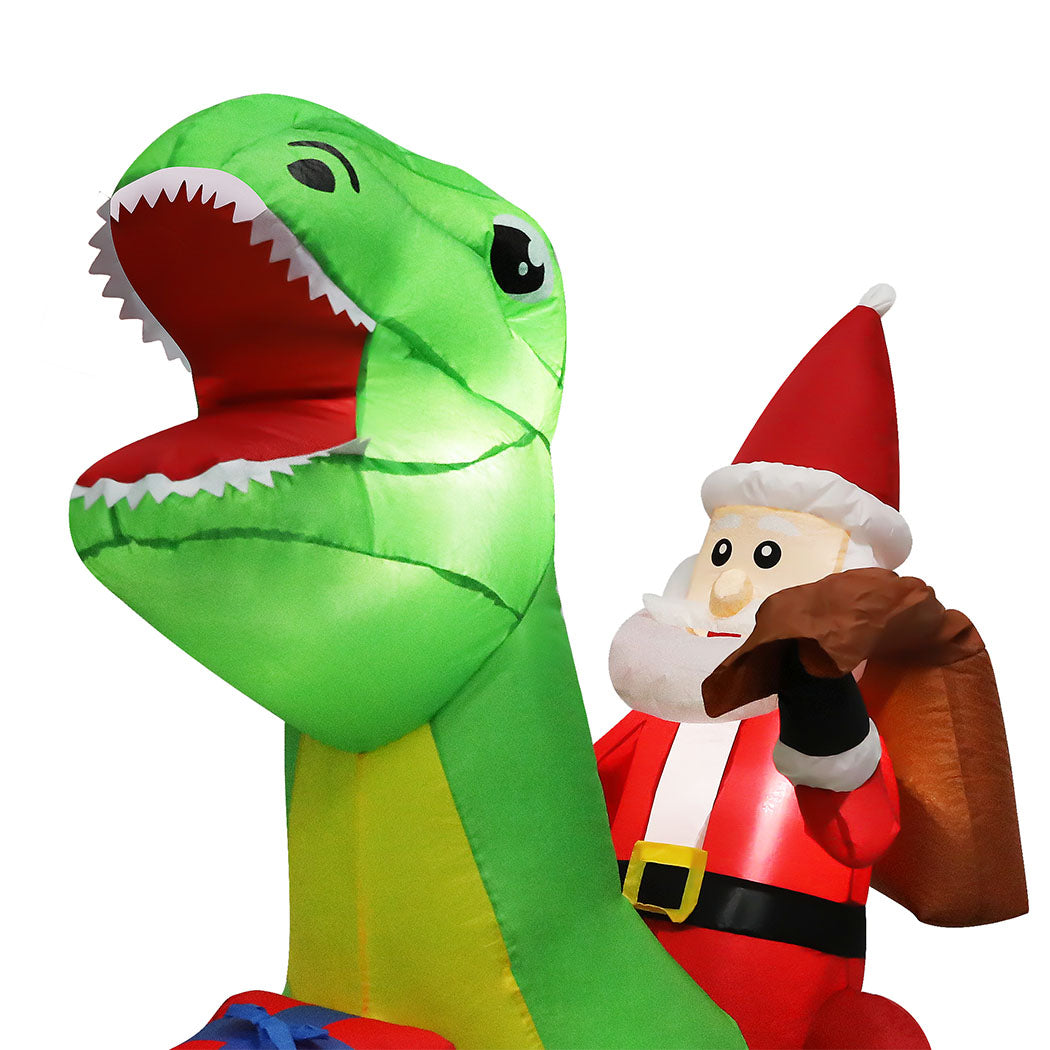 santaco-christmas-inflatables-outdoor-santa-claus-riding-dinosaur-lights-d-cor-1973194151474368515
