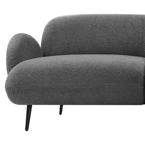 Levede Cloud Sofa 3 Seater Sherpa Fleece Beige-1996005373659713539