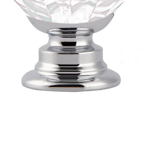 16 Pcs Clear Crystal Knobs Diamond 40mm Large Transparent-1975420509004894211