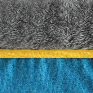 PaWz Electric Pet Heater Bed Heated XL Blue X-Large-1975420457737916419