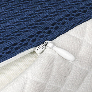 Dreamz Memory Foam Pillow Pillowcase Supprt Blue Rebound-1996005453426987011