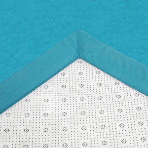 Marlow Coral Velvet Area Rugs Large Mat 120x200cm Blue-1996005440328175619