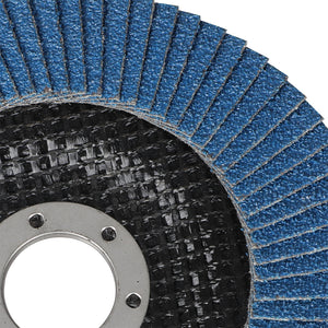 Traderight Flap Discs 125mm 5" Zirconia 1x20mX3 60SQM-1973193884364312579