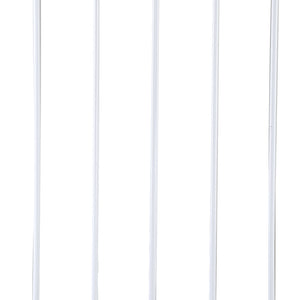 Levede Baby Safety Gate Adjustable Pet White 45cm Extension-1975420518618238979