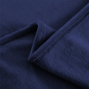 DreamZ 320GSM 220x240cm Ultra Soft Mink Navy Queen-1973194035220844547