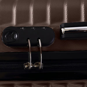 Slimbridge 20" Carry On Travel Luggage Coffee 20 inch-1973193935576764420