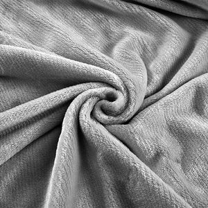 DreamZ 320GSM 220x240cm Ultra Soft Mink Silver Queen-1973194035577360388