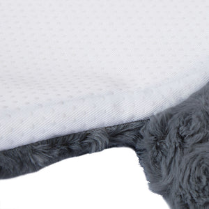 PaWz Pet Bed Cat Calming Bed Dog Squeaky M Charcoal Medium-1975420450024591364