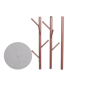 Levede Coat Rack Hat Clothes Stand Hanger Rose Gold Rose Golden-1973193816286564356