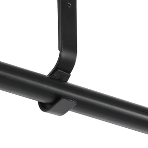 Marlow Steel Curtain Rod Quiet Rail Black-1973194068058050564