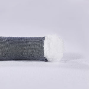 Dreamz Knitted Weighted Blanket Chunky Grey Kids-1973194040325312516