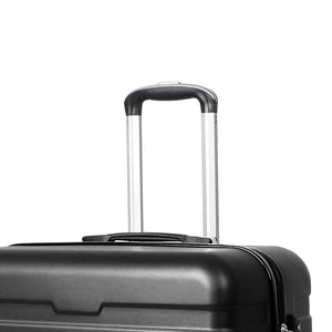 Slimbridge 3PC Luggage sets Suitcase Black-1975420481137938436