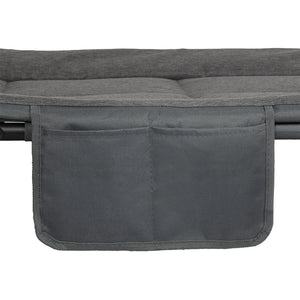 Levede Folding Camping Bed Camp Cots Dark Grey-1996005406111043588
