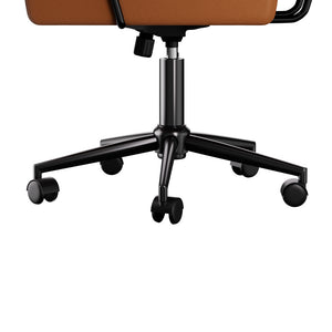 LEVEDE Ergonomic Office Chair Computer PU Brown-1996005452537794564