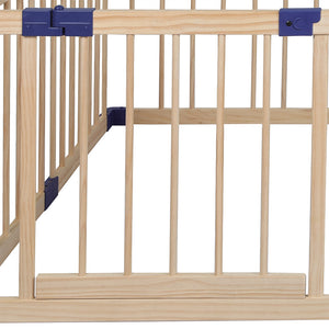 BoPeep Kids Playpen Wooden Baby Safety Large-1973193917704835076