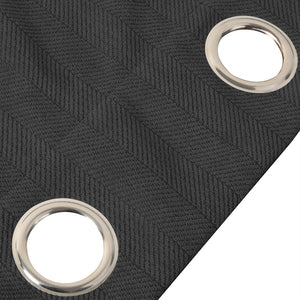 Marlow 2XBlockout Curtains Chenille 132x250 Dark grey-1973194066770399236