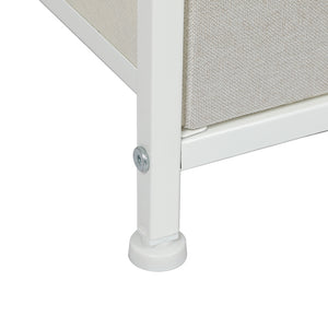Levede Storage Cabinet Tower Chest Beige-1973194072663396356
