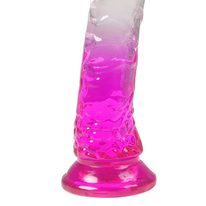 Urway Dildo Dong Realistic Penis Cock Purple 20cm-1973193734287921156