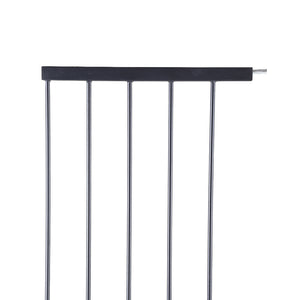 Levede Baby Safety Gate Adjustable Pet Black 45cm Extension-1975420518404329476