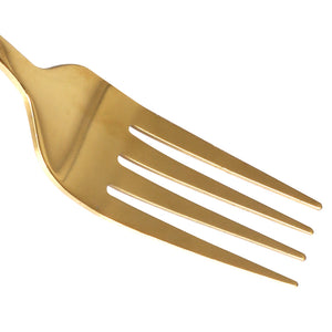 Stainless Steel Cutlery Set Travel Knife Gold-1975420476696170500