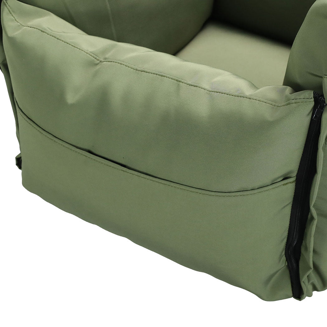 pawz-dog-car-seat-booster-belt-green-1973193691761872900