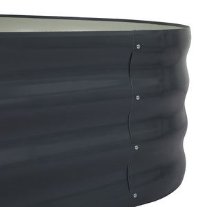 Lambu Garden Bed Planter Raised Coated 120x80x42cm-1973193867075391492