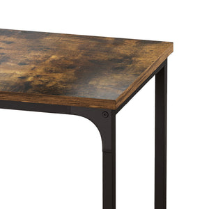 Levede C-shaped End Table Side Sofa Coffee Wood Overbed Laptop Table Industrial-1996005372577583108