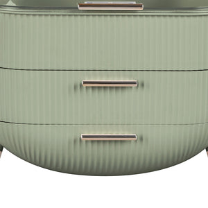 Makeup Storage Case Cosmetic Organiser Light Green-1973193810997547012