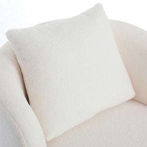 Levede Fleece Swivel Chair-1996005367087239172