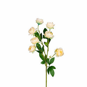 Lambu Artificial Flowers Silk Roses Yellow-1973193709000462340