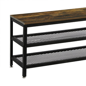 Levede 3-Tier Shoe Rack Bench Storage Cabinet 73cm-1973193843629232132