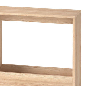 Levede Side Table with Magazine Rack Small End Table-1996005538856570884