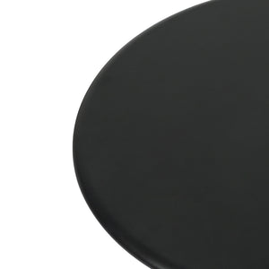 Levede Side Table Vintage End Round Black-1973194079571415044