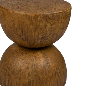 Levede Side Table Terrazzo Coffee Tables Oak-1975420495960608772