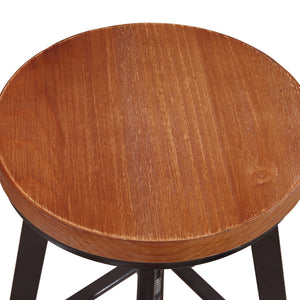 Levede 3pcs Bar Table Barstools Industrial-1975420483658715140