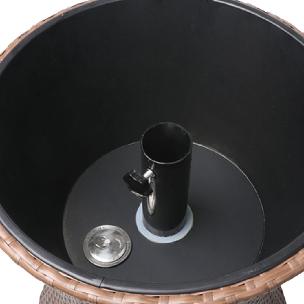 levede-cooler-ice-bucket-table-bar-outdoor-black-and-brown-1973193989939138564