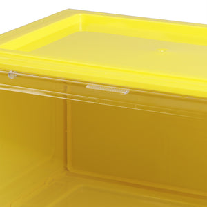 Stacked Sneaker Display Case 6x Clear Yellow-1973193714826350596